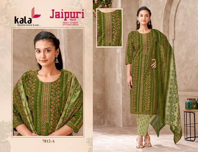 Kala jaipuri vol-8 Kurti wholesalers for small businesses