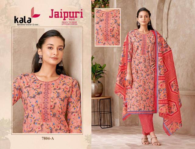 Kala jaipuri vol-8 Kurti wholesalers for small businesses