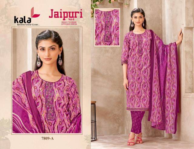 Kala jaipuri vol-8 Kurti wholesalers for small businesses