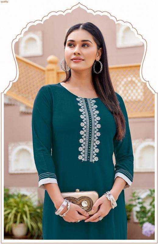 Wooglee barbella vol 13 Kurti wholesalers for bulk orders