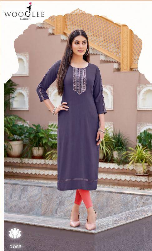Wooglee barbella vol 13 Kurti wholesalers for bulk orders