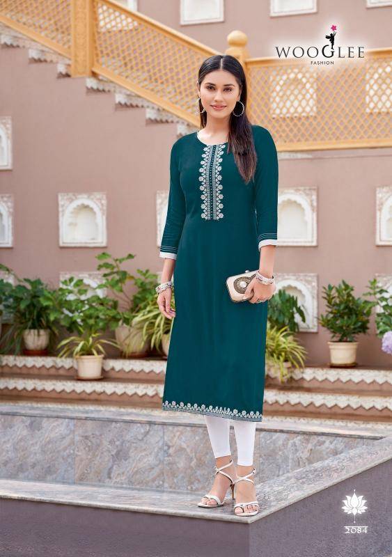 Wooglee barbella vol 13 Kurti wholesalers for bulk orders