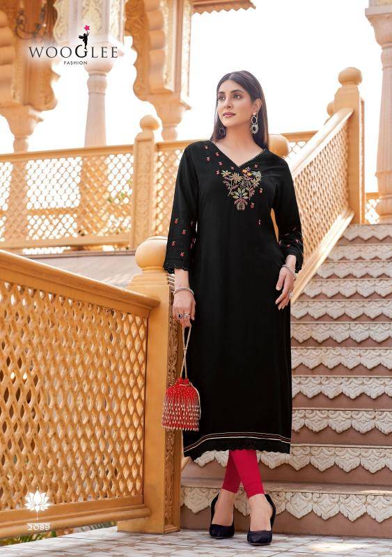 Wooglee barbella vol 13 Kurti wholesalers for bulk orders