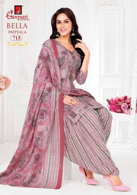 Ganpati bella patiyala vol-7 Wholesale dress materials for custom tailoring