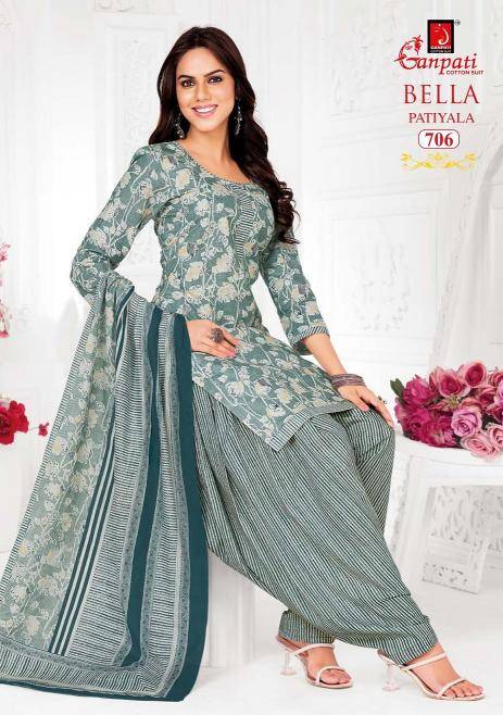 Ganpati bella patiyala vol-7 Wholesale dress materials for custom tailoring