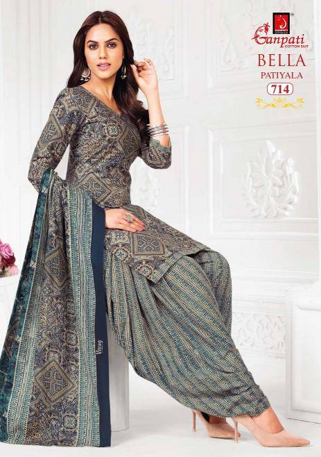 Ganpati bella patiyala vol-7 Wholesale dress materials for custom tailoring