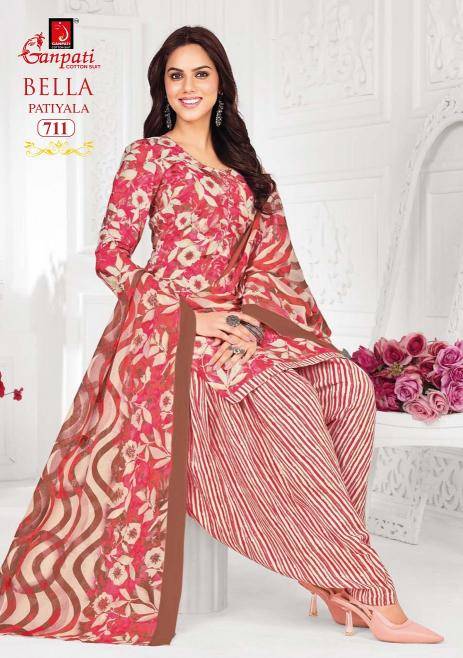 Ganpati bella patiyala vol-7 Wholesale dress materials for custom tailoring