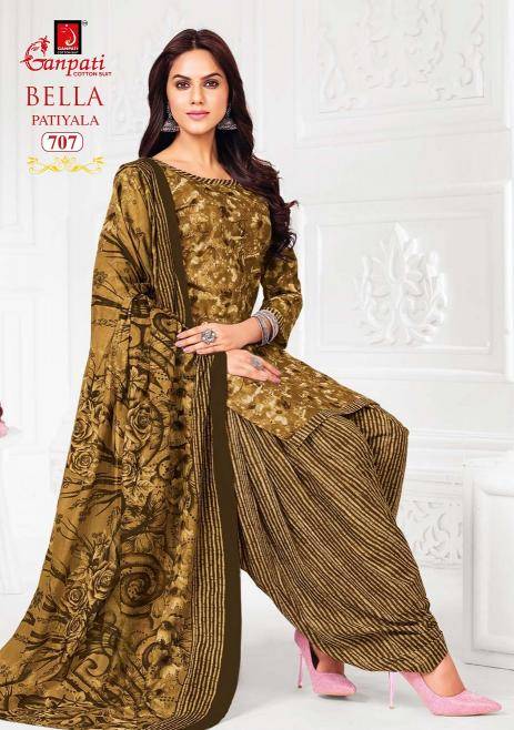 Ganpati bella patiyala vol-7 Wholesale dress materials for custom tailoring