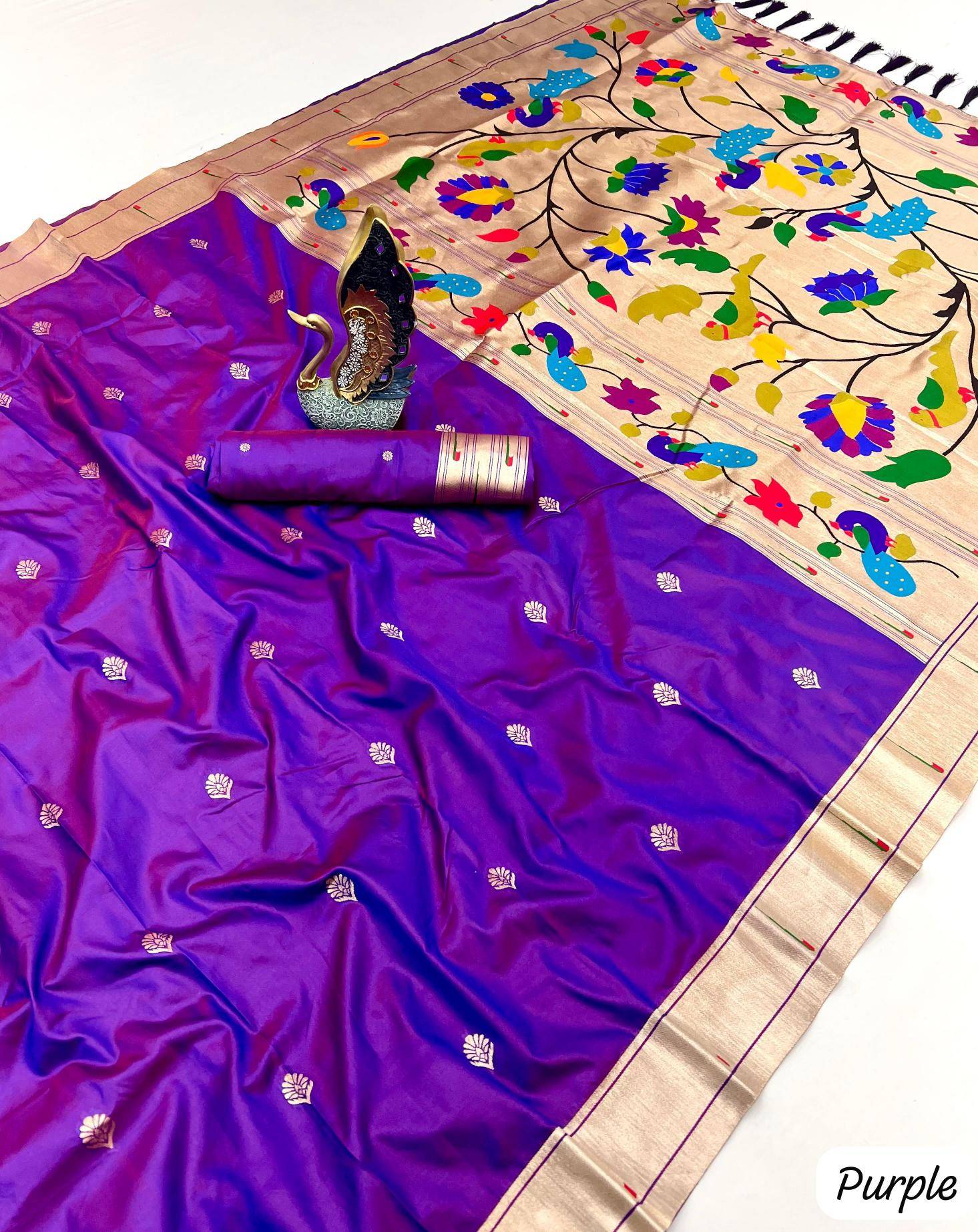 Anupama karma paithani voL-2 Silk saree wholesale market in Bangalore