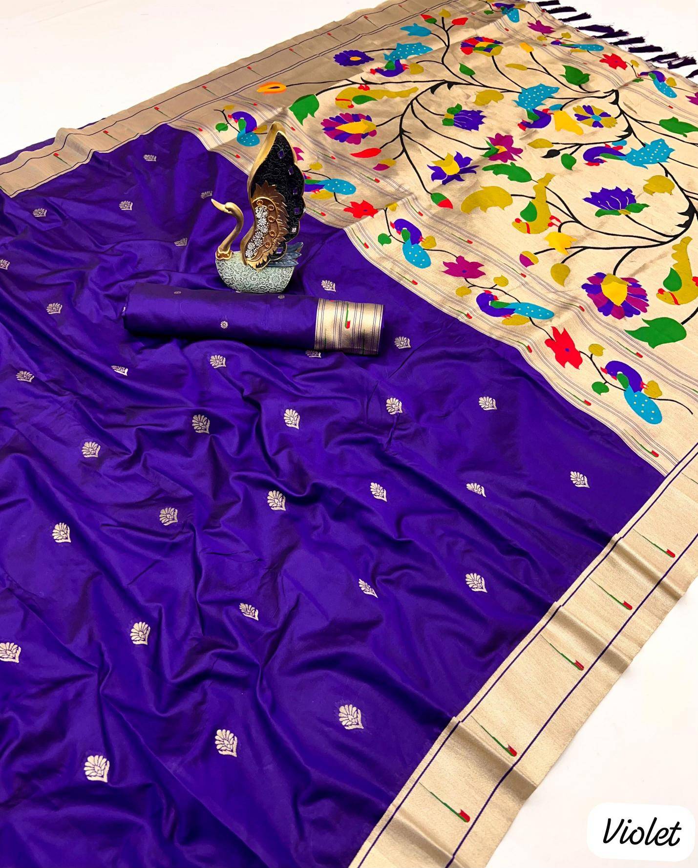 Anupama karma paithani voL-2 Silk saree wholesale market in Bangalore