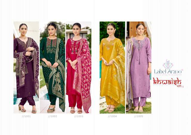 Label arzoo khawish vol 1 Kurti manufacturers in Ahmedabad