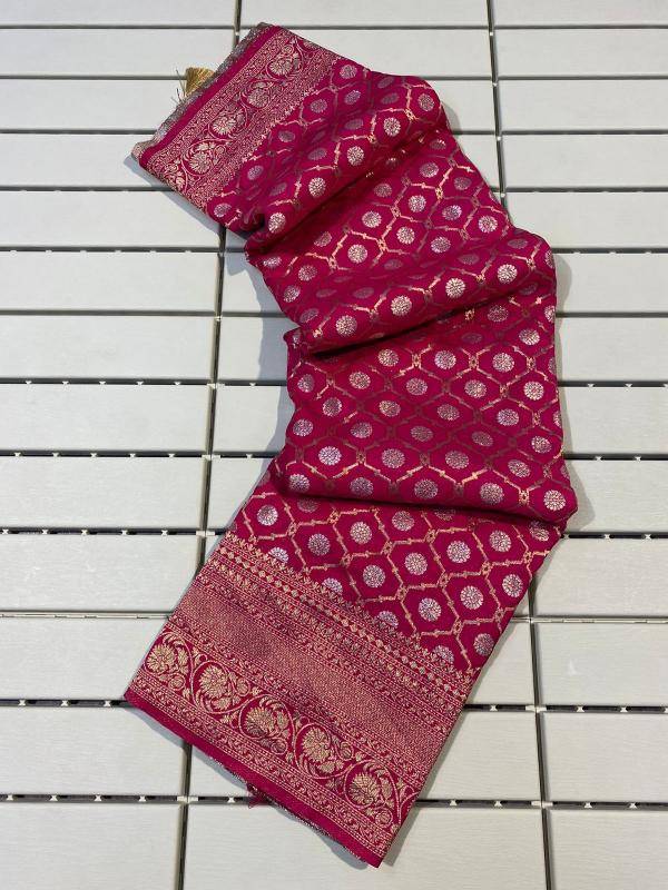 Akshara bonalu festival special khadi georgette silk Bridal saree wholesale in Bangalore