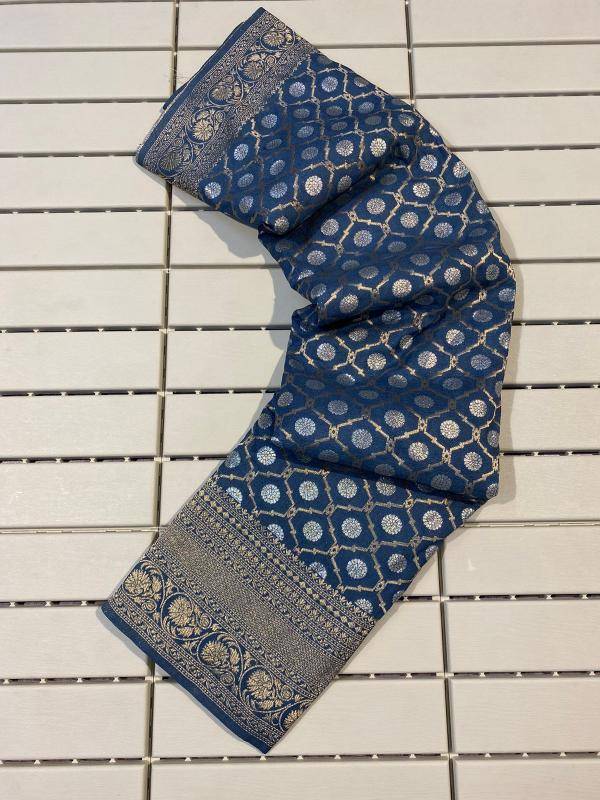 Akshara bonalu festival special khadi georgette silk Bridal saree wholesale in Bangalore