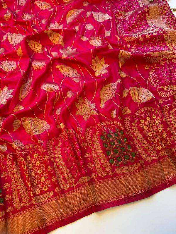 Akshara pure soft russian silk Mumbai wholesale saree market online
