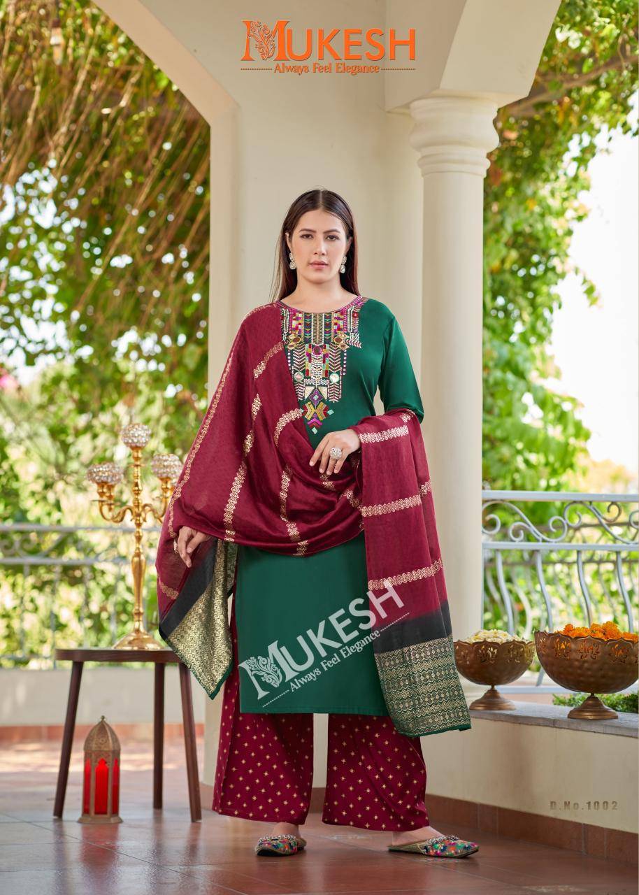 Mukesh mausam Rayon kurtis wholesale