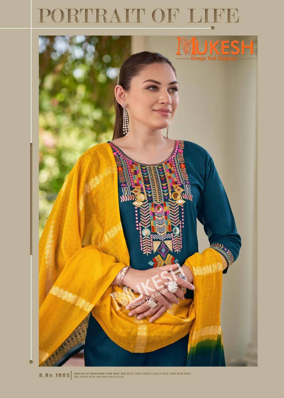 Mukesh mausam Rayon kurtis wholesale