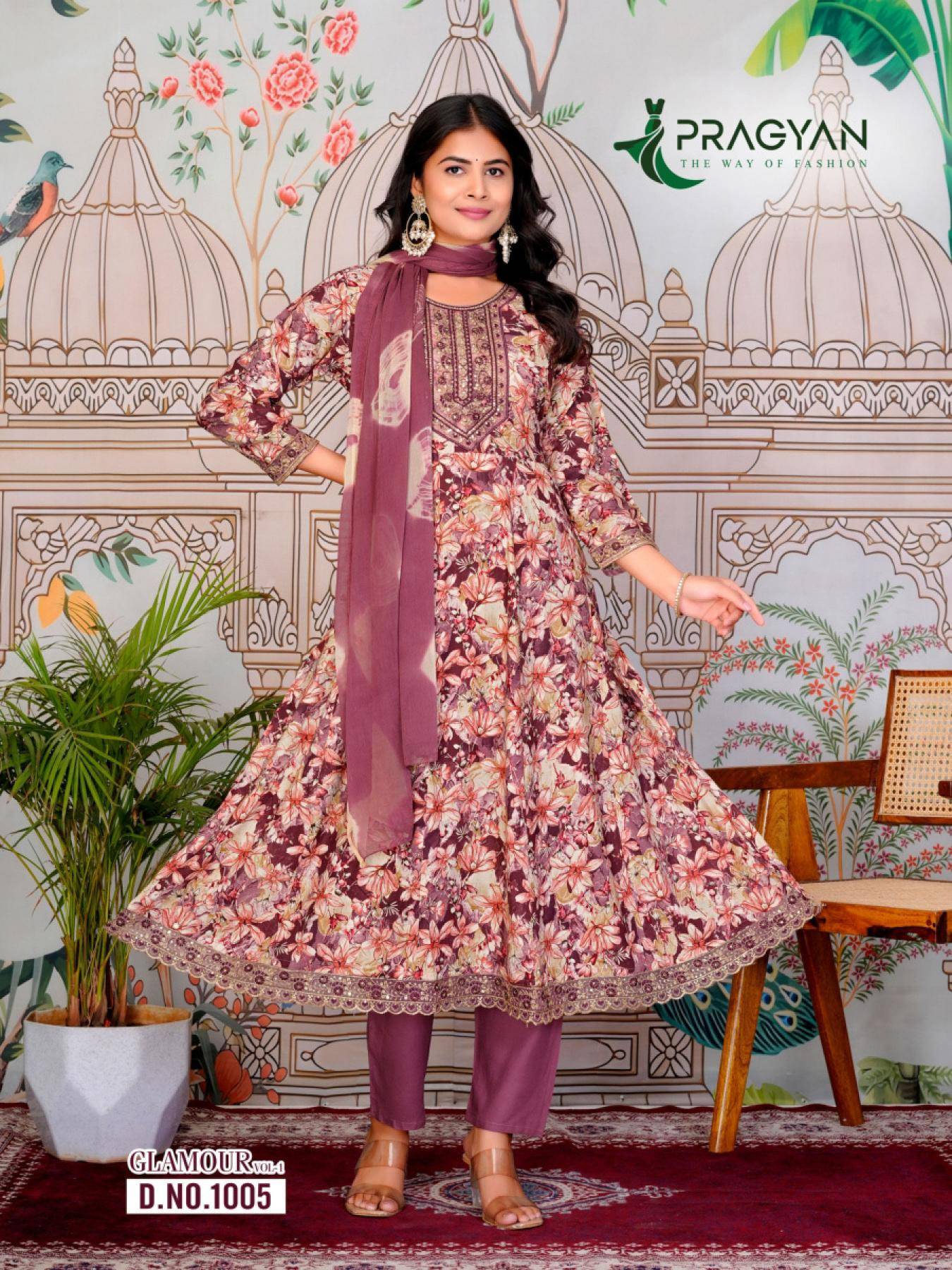 Pragyan glamour vol 1 Surat wholesale kurtis market