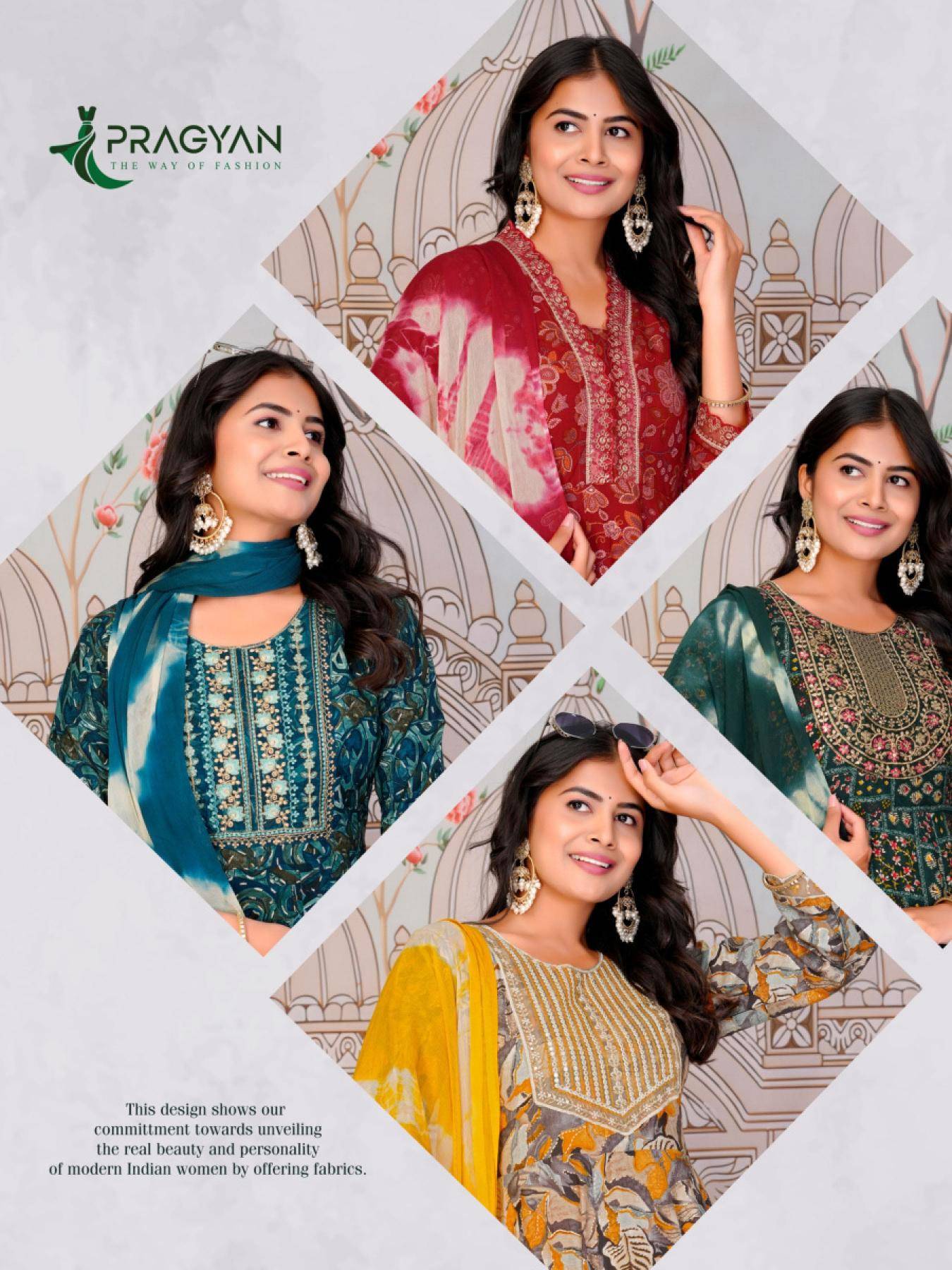 Pragyan glamour vol 1 Surat wholesale kurtis market