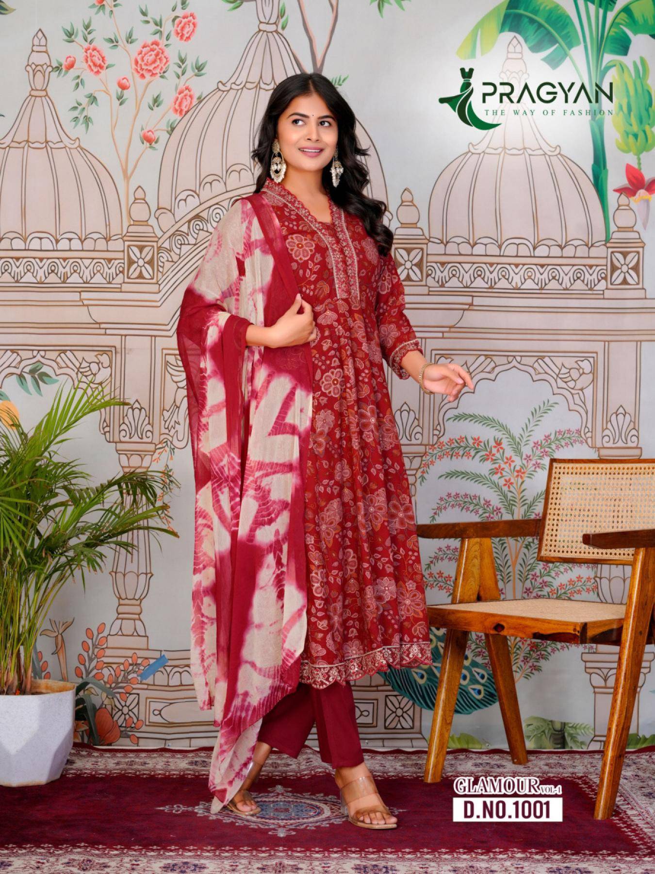 Pragyan glamour vol 1 Surat wholesale kurtis market
