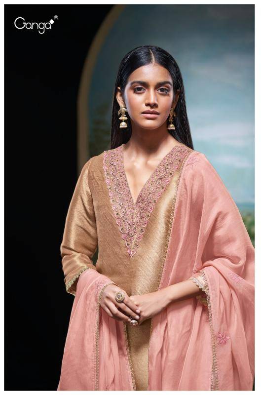 Ganga siyani 3397 Wholesale dress material market in Delhi