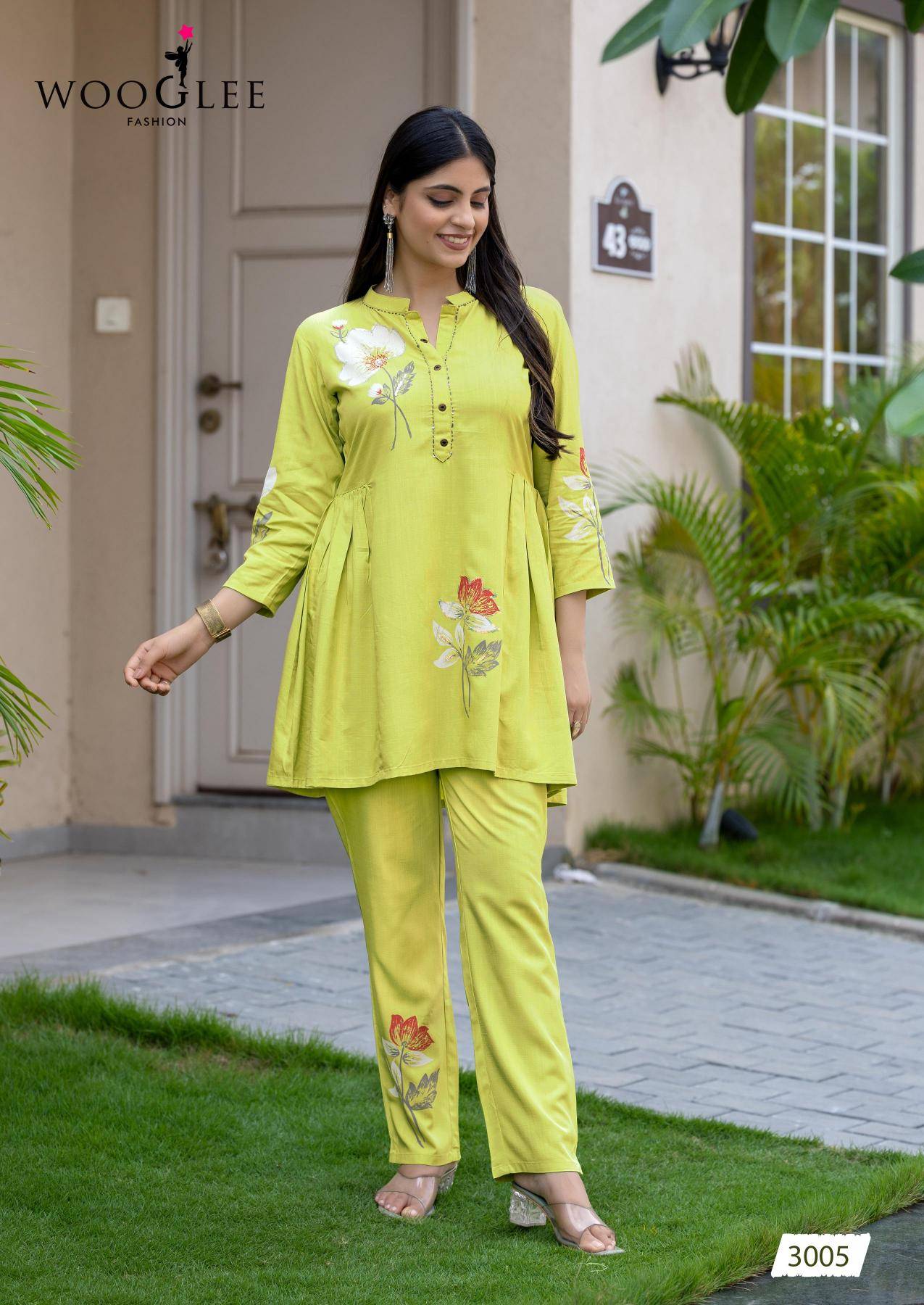 Wooglee tulip vol 2 co ord set Bulk kurtis purchase in Surat