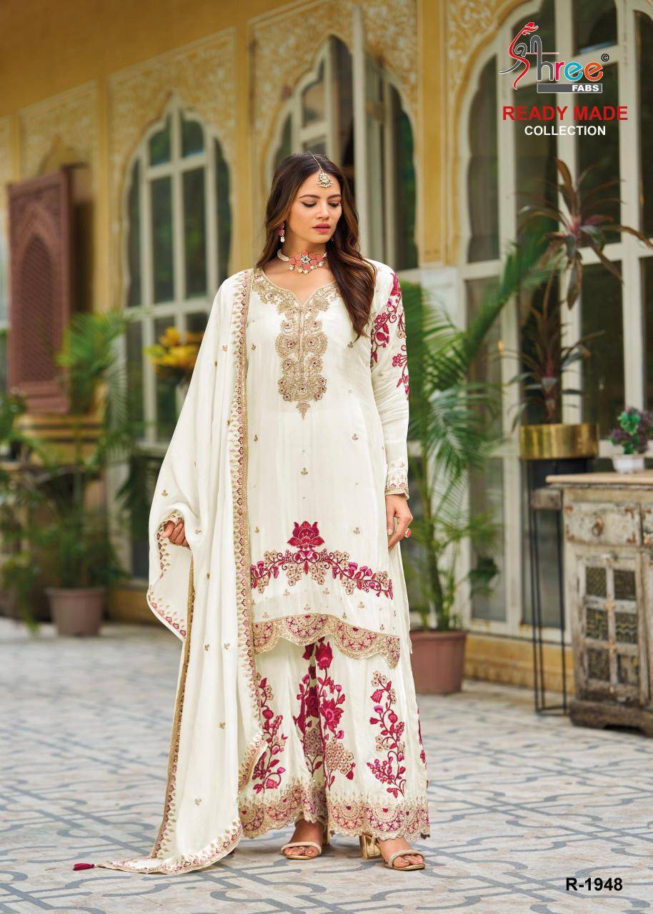 Shree fab d.no-1948 Salwar Kameez Kolkata wholesale textile market
