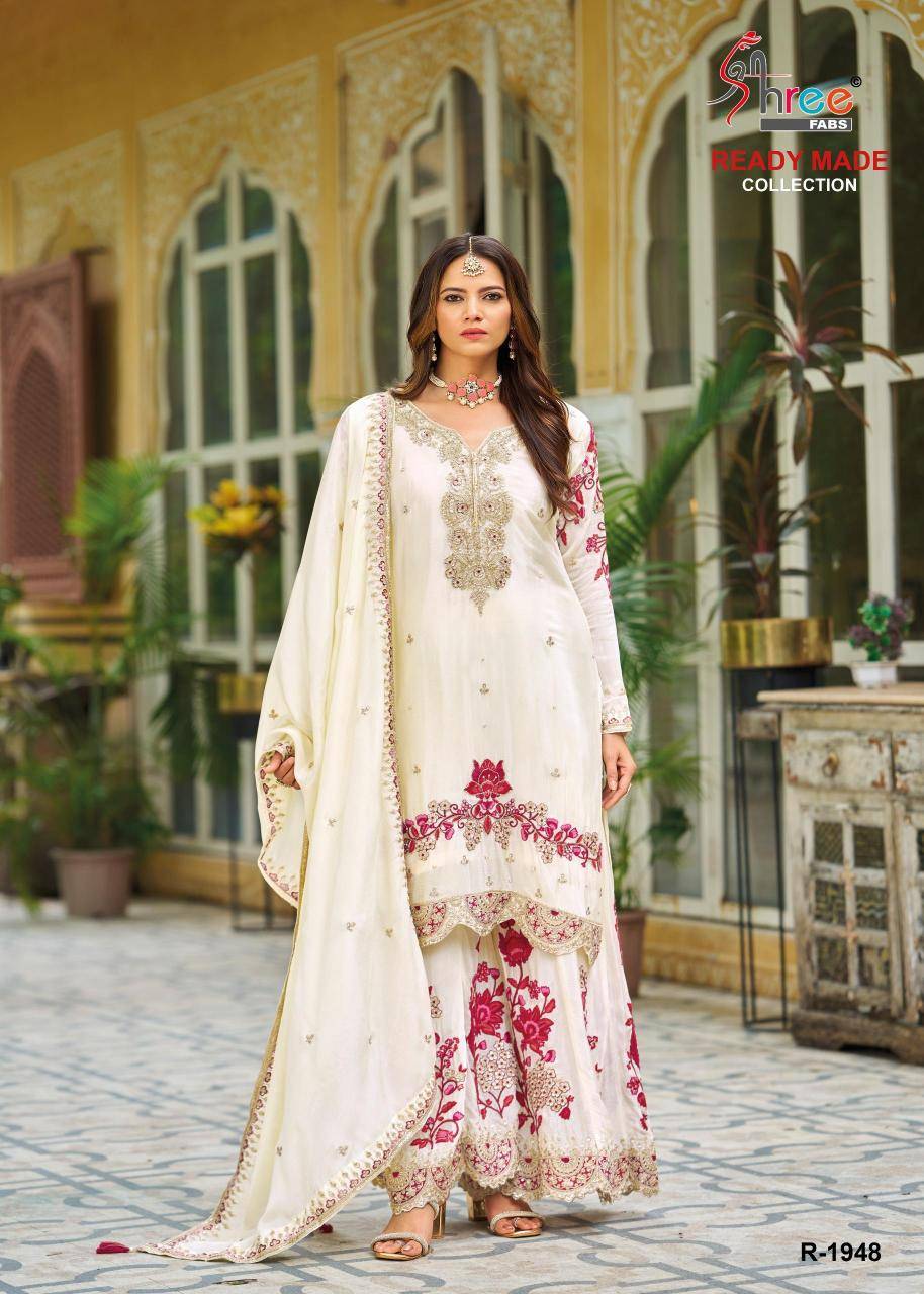 Shree fab d.no-1948 Salwar Kameez Kolkata wholesale textile market