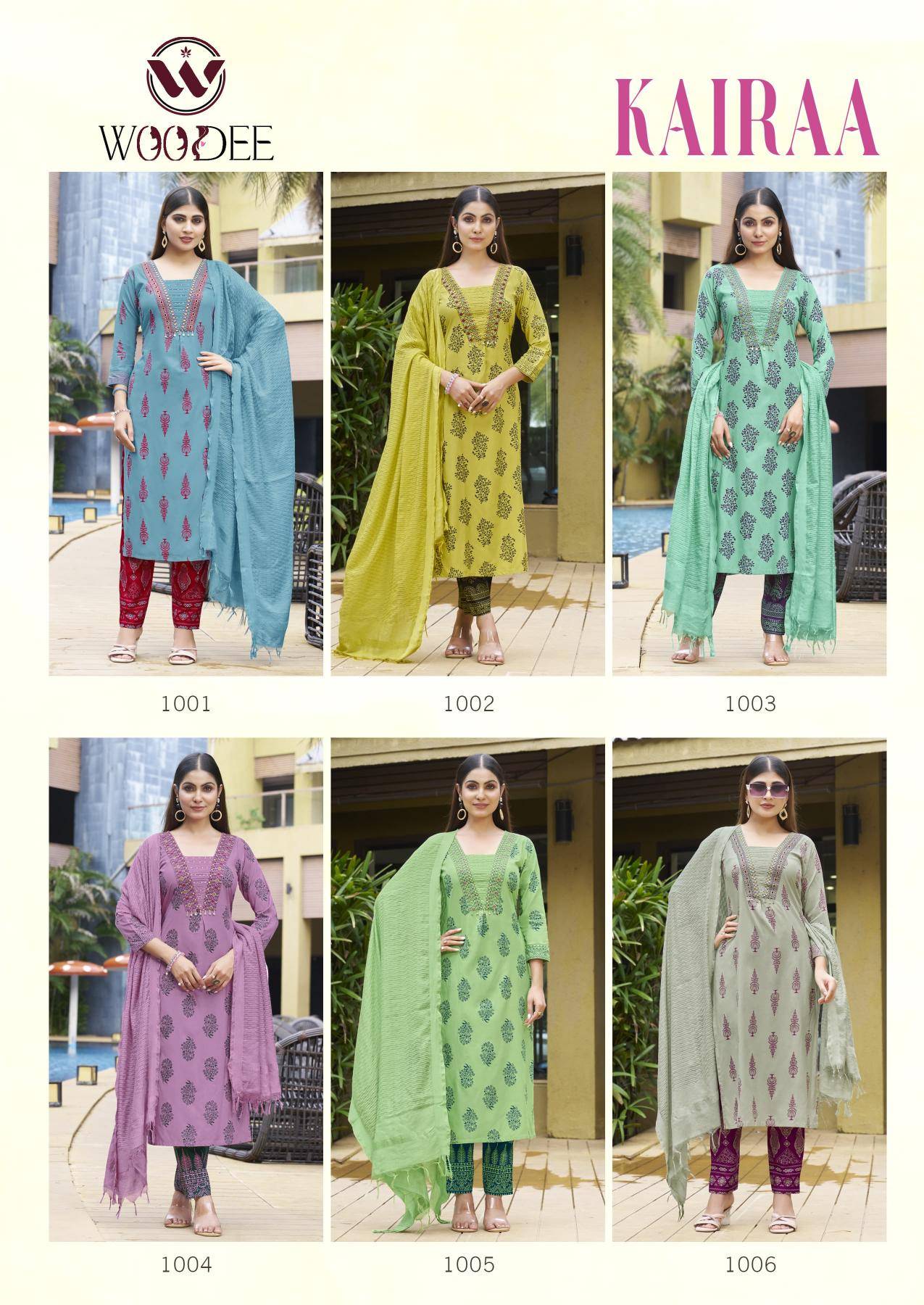 Woodee kairaa Wholesale Kurtis online