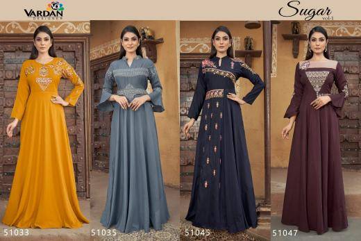 Vardan designer sugar vol 1 Wholesale Indian Kurtis