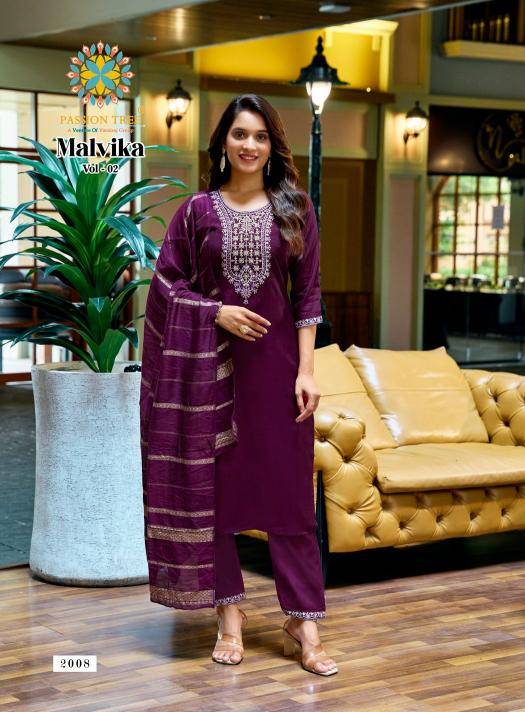 Passion tree malvika vol 2 Kurtis wholesale supplier