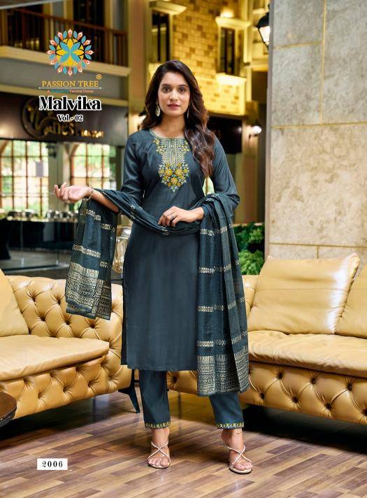Passion tree malvika vol 2 Kurtis wholesale supplier