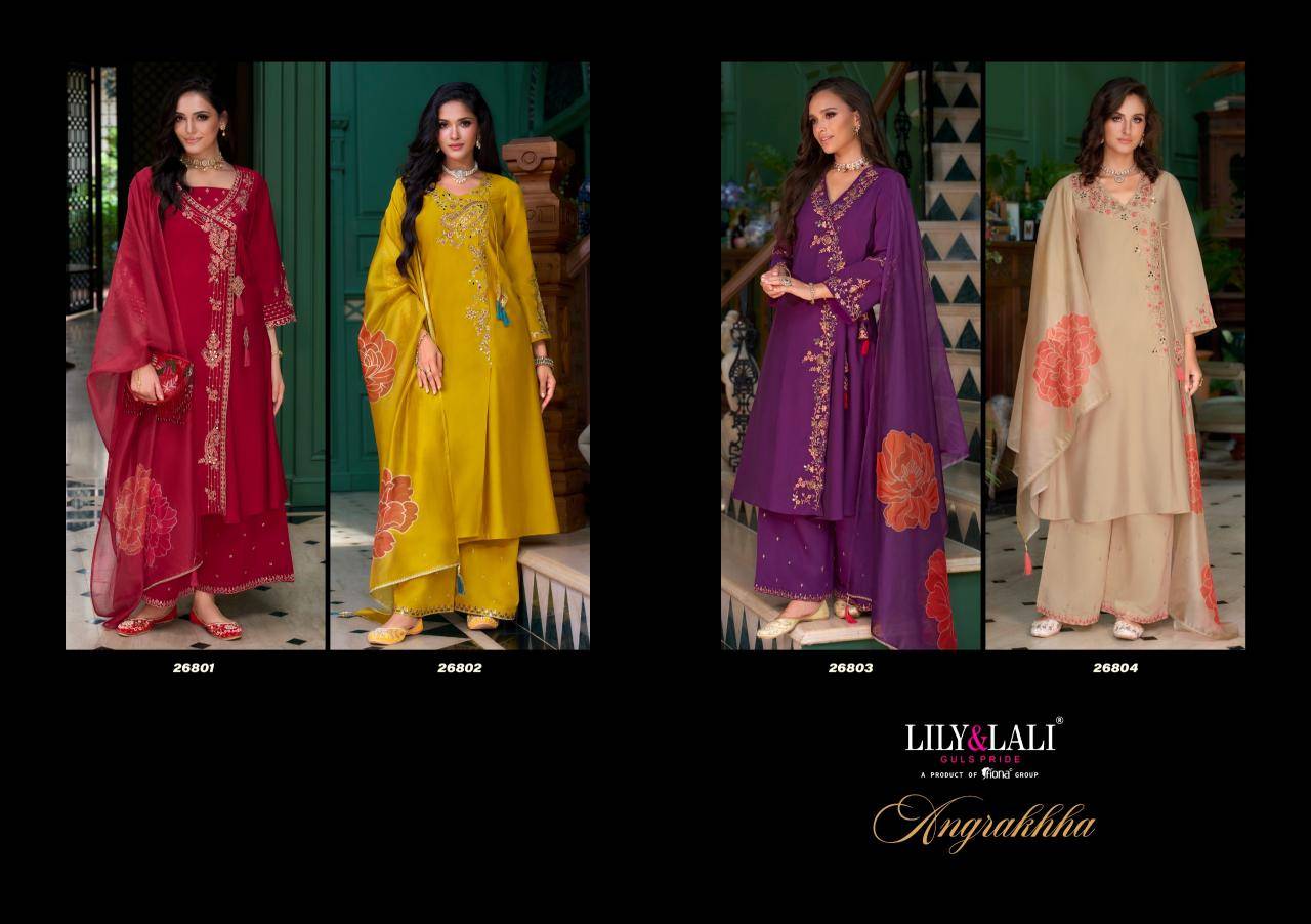 Lily & lali angrakhha Designer Kurtis wholesale