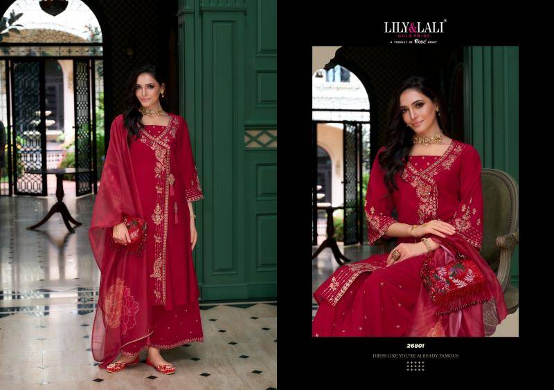Lily & lali angrakhha Designer Kurtis wholesale