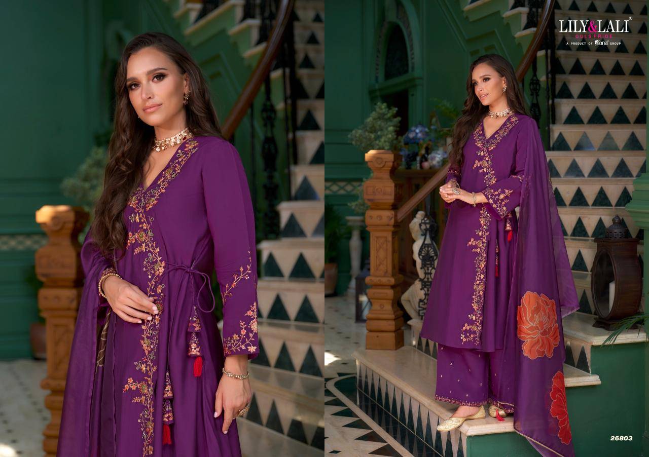 Lily & lali angrakhha Designer Kurtis wholesale