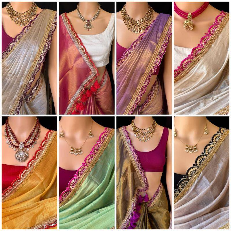 GC cotton tissue silk Saree wholesalers in India
