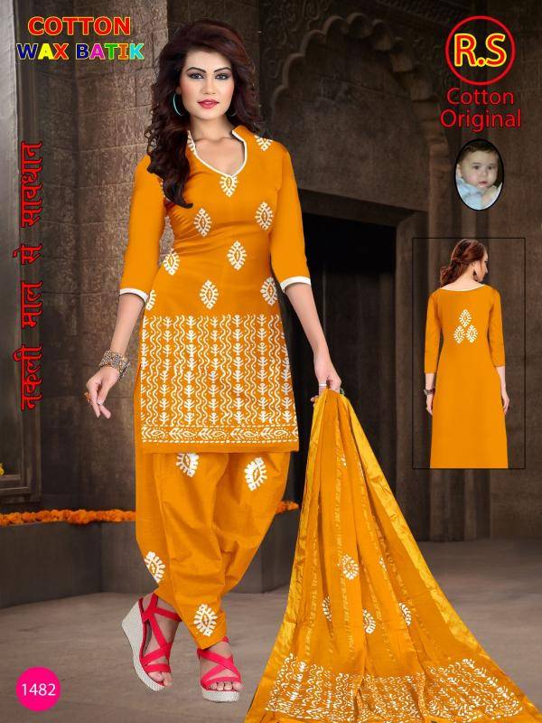 RS cotton wax batik Dress material distributors