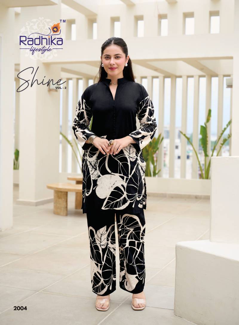 Radhika Shine Vol 2 Cotton Co Ord Set Ladies kurti wholesale market in Mumbai