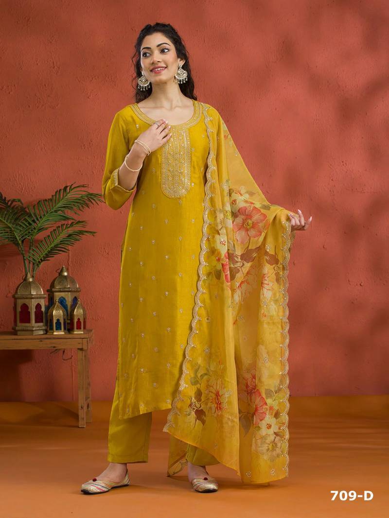 Kanak Super Hit 709 A To F Kurti wholesalers in Mumbai