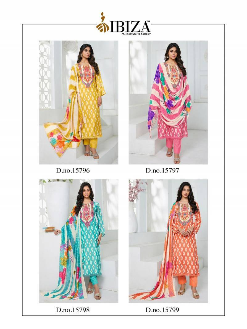 Ibiza Carnival Bemberg Maslin Wholesale punjabi salwar suits