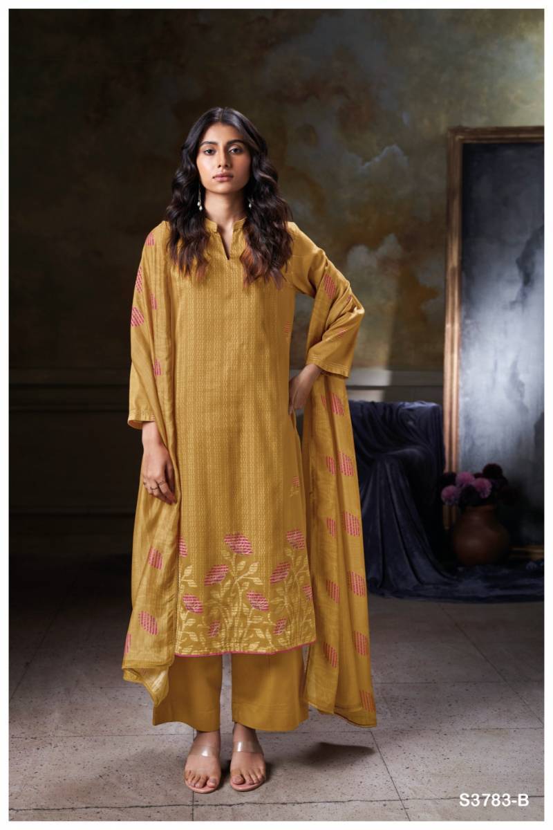 Ganga Kristi Cotton Satin Wholesale salwar kameez materials online