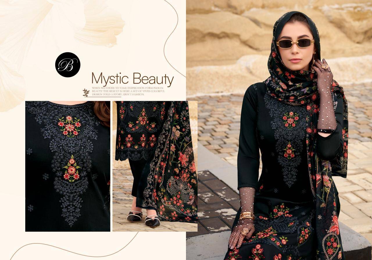 Belliza designer studio zarqash vol 7 Wholesale dress material suppliers in India