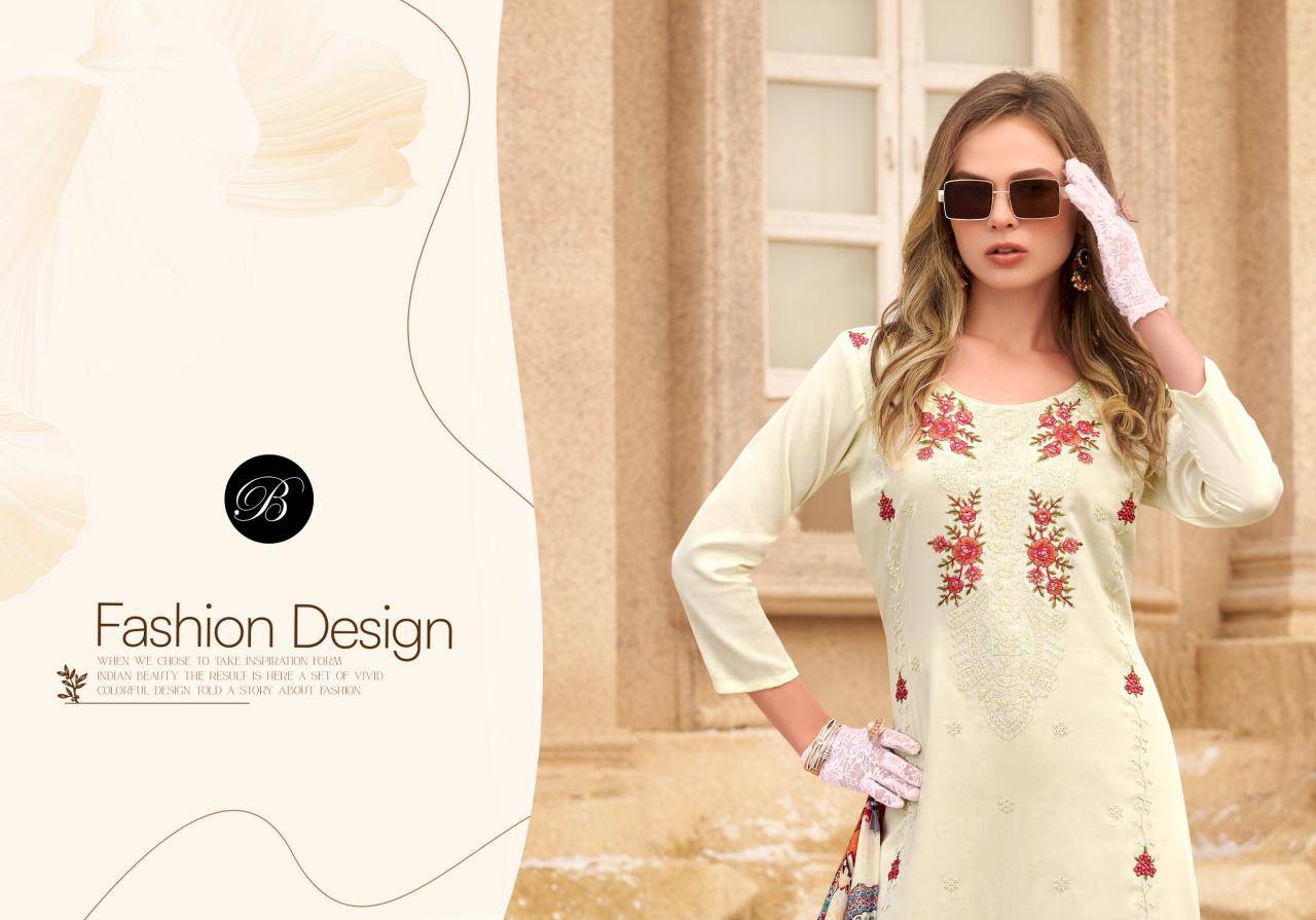 Belliza designer studio zarqash vol 7 Wholesale dress material suppliers in India