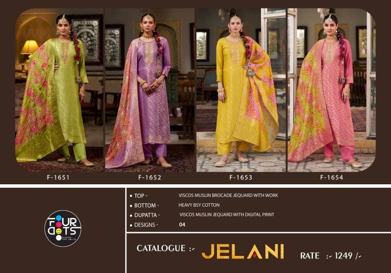 Fourdots jelani Wholesale designer dress material in India