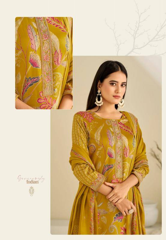 Suryajyoti karishma vol-01 Wholesale unstitched suit material in India