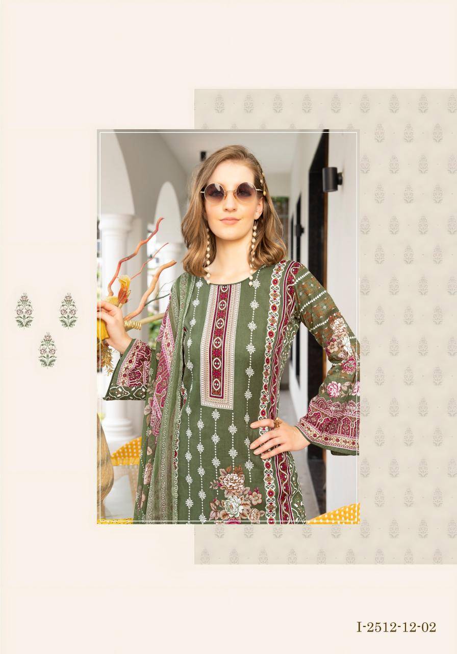 Alok suit molly Wholesale dress material suppliers in Ahmedabad