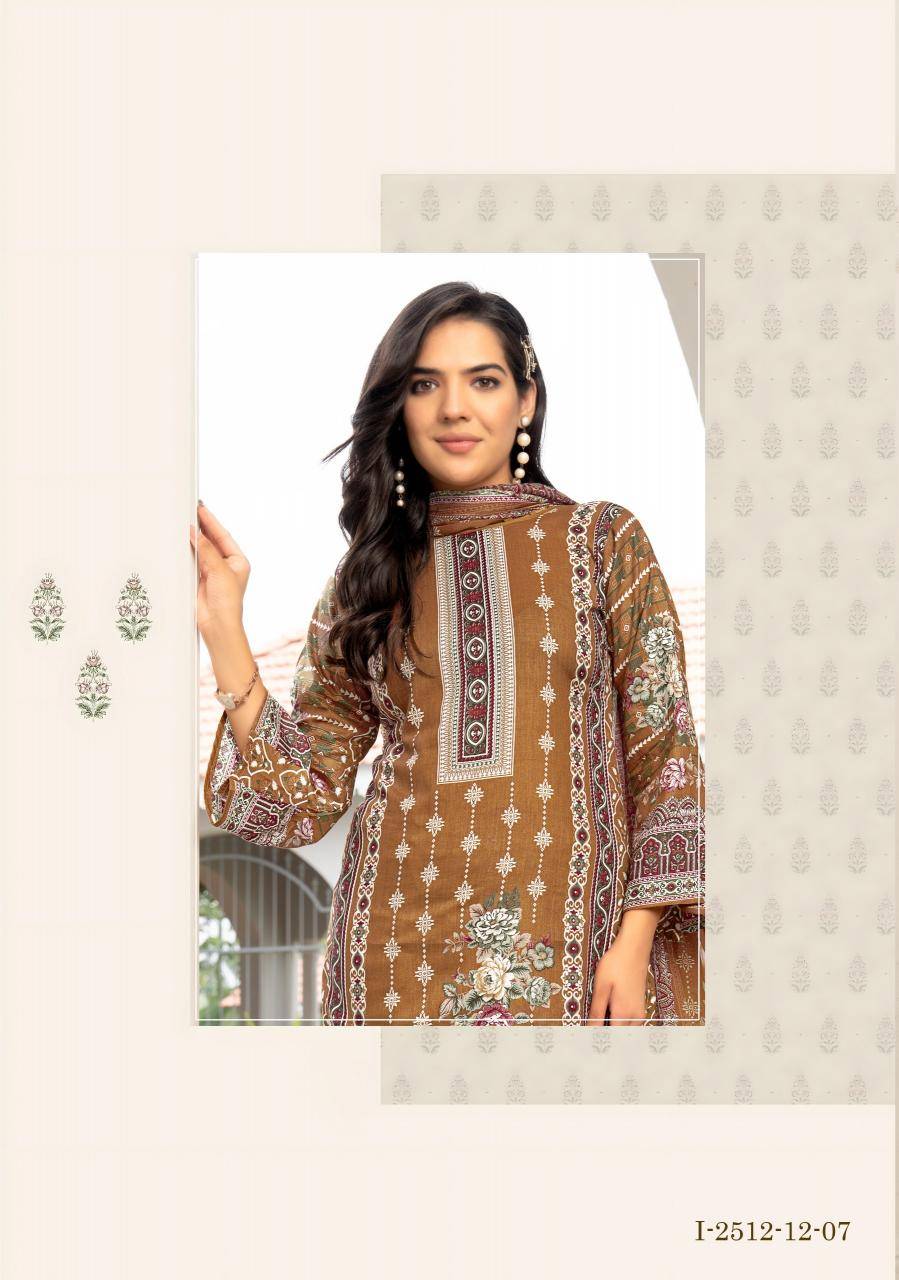 Alok suit molly Wholesale dress material suppliers in Ahmedabad