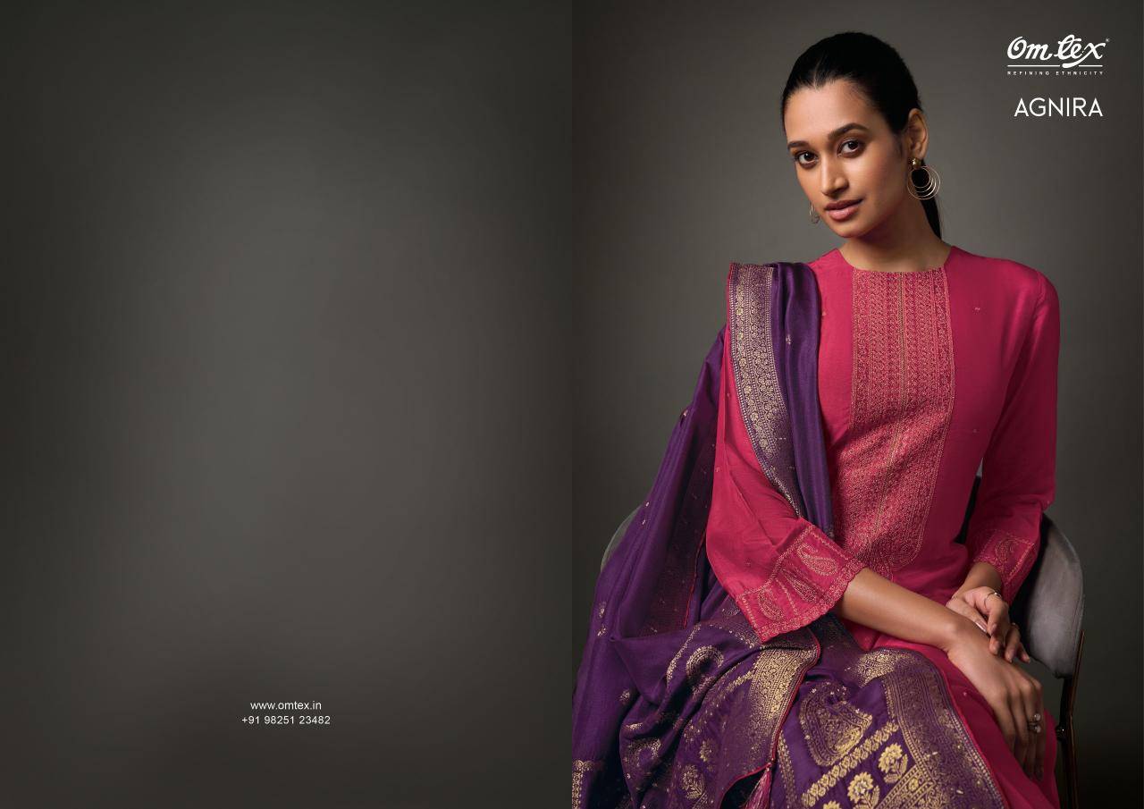 Omtex agnira Dress material wholesale market in Ahmedabad