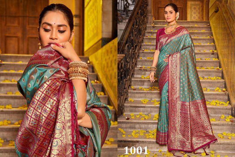 Shorya vaani banarasi silk Silk saree wholesale online
