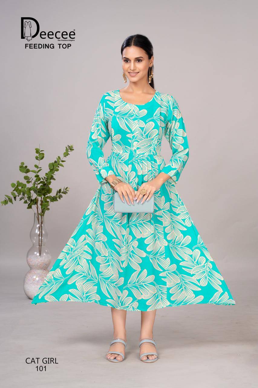 Deecee cat girl Latest kurti designs wholesale