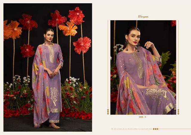 Sargam prints khushali Printed dress materials wholesale